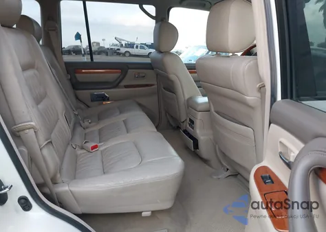 2004 Lexus Lx 470 from USA, damaged, VIN JTJHT00W743542910